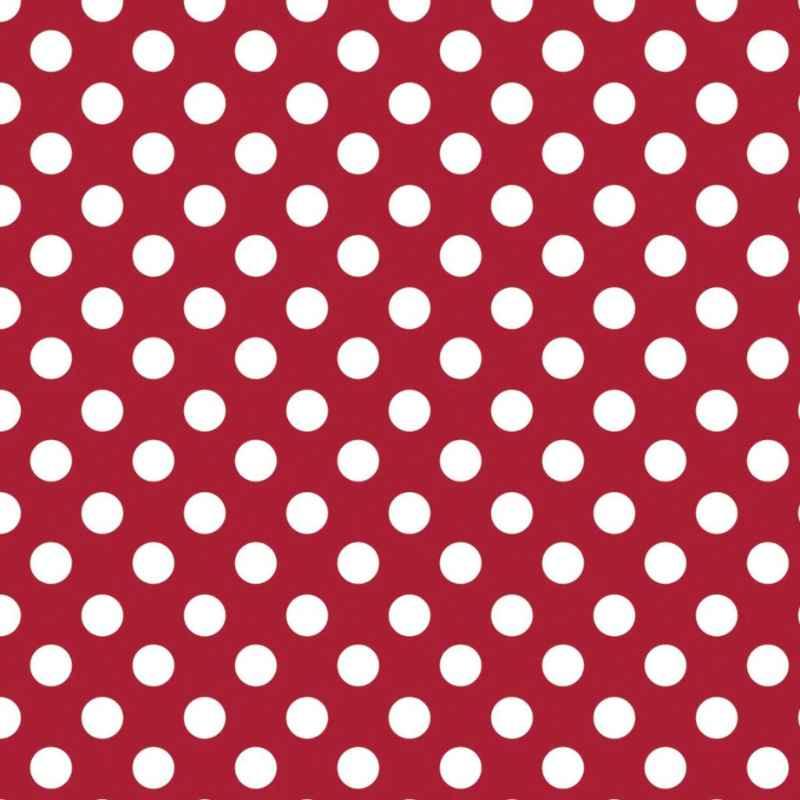 Camelot Fabric, Polka Dots, Crimson, Mixology 21005