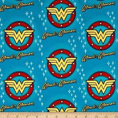 Camelot Fabrics, Licensed Wonder Woman Flannel Fabric