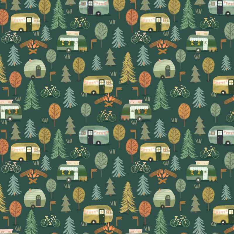 Camper 2367 - Cedar Camp - Ramble & Bramble | Fabric Design Treasures