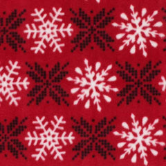 Christmas Snowflakes Anti-Pill Polar Fleece