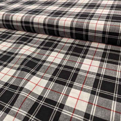 Classic Plaids: Outland Tartans in Black Yarn Dyes