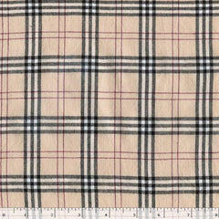 Classic Plaids: Outland Tartans in Cream Yarn Dyes
