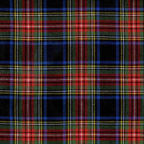 Classic Plaids: Outland Tartans in Navy Yarn Dyes