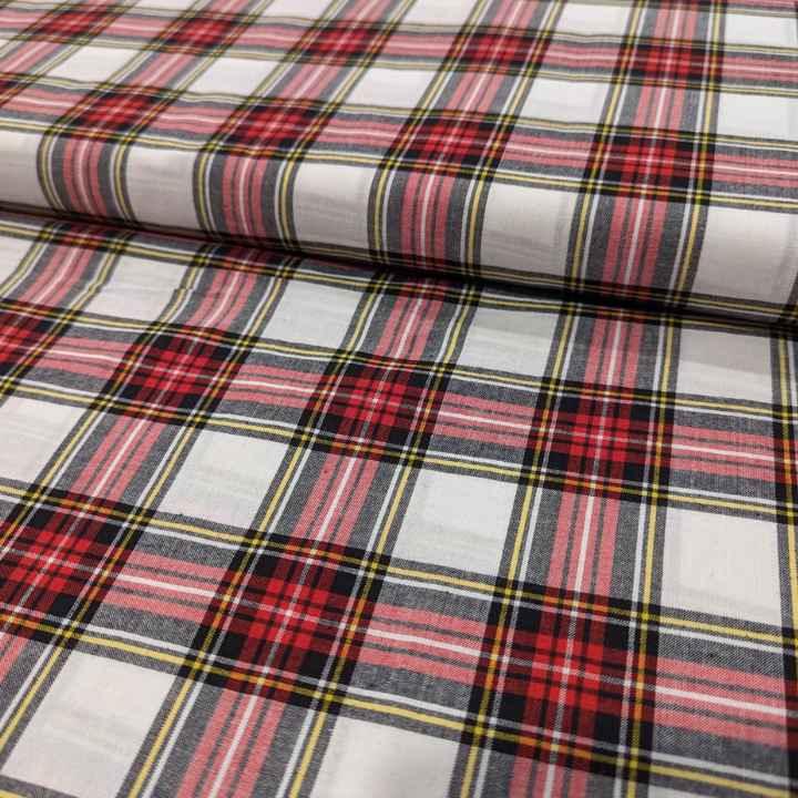 Classic Plaids: Outland Tartans in Red Yarn Dyes