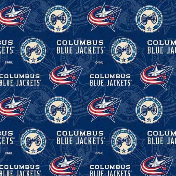 Columbus Blue Jackets NHL Hockey Cotton Fabric