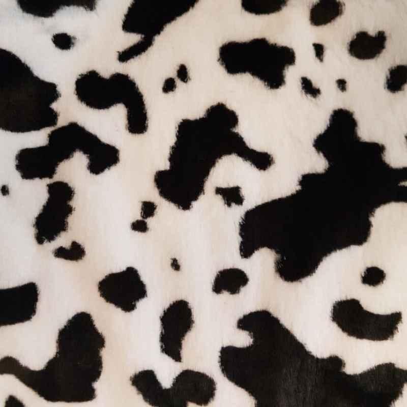 Cow Minky Faux Fur Fabric, Minky Fur - Fabric Design Treasures