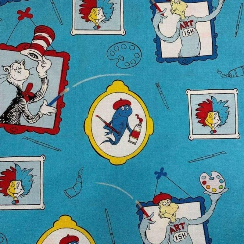 Dr. Seuss Fabric Cat in the Hat Cotton Fabric