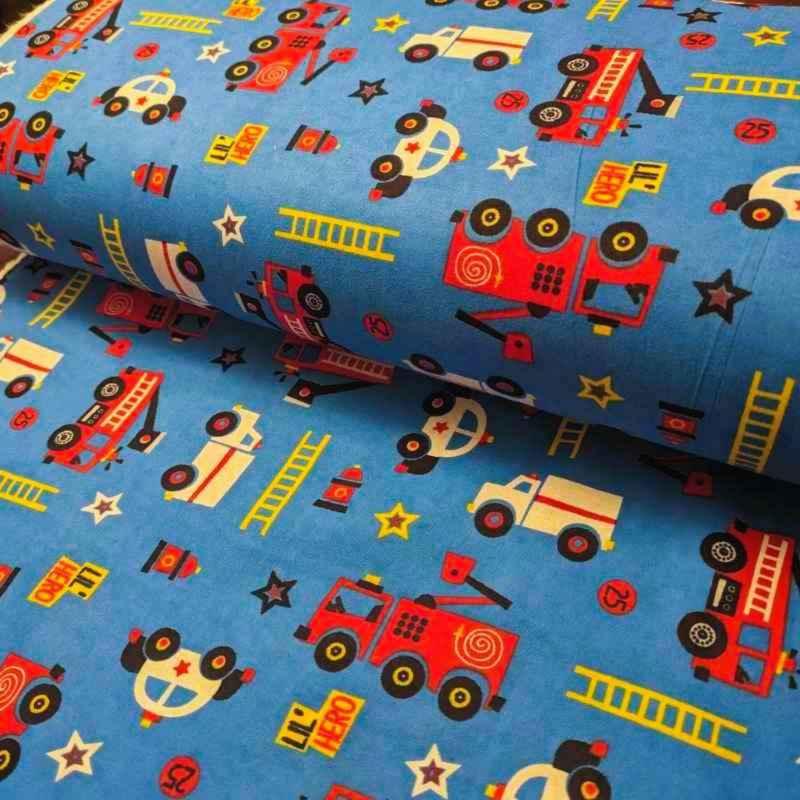 First Responder FLANNEL, Lil Hero Flannel Fabric