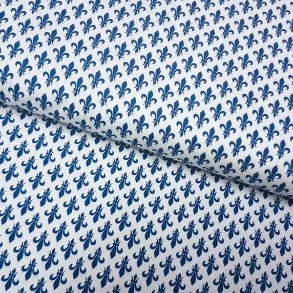 Fleur de Lys Cotton Print Fabric