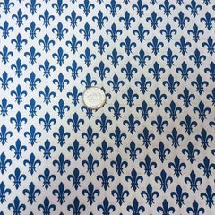 Fleur de Lys Cotton Print Fabric