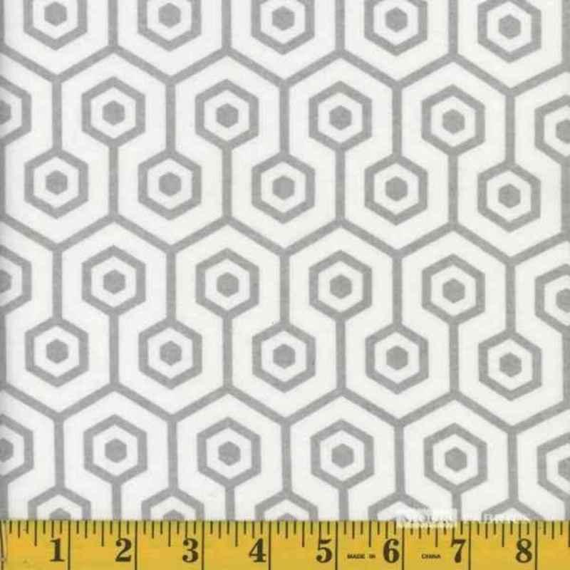 Geometric Baby Kisses Flannel, Wide Back FLANNEL - Fabric Design Treasures