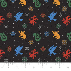 Harry Potter Fabric Snowflake House