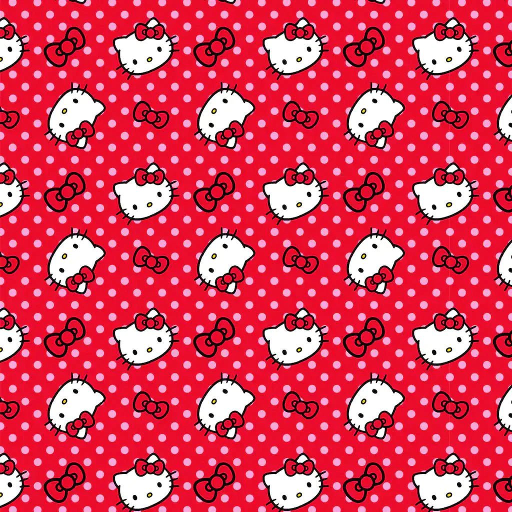 Hello Kitty and Solid Colored Fat Quarter Bundle III Fabric