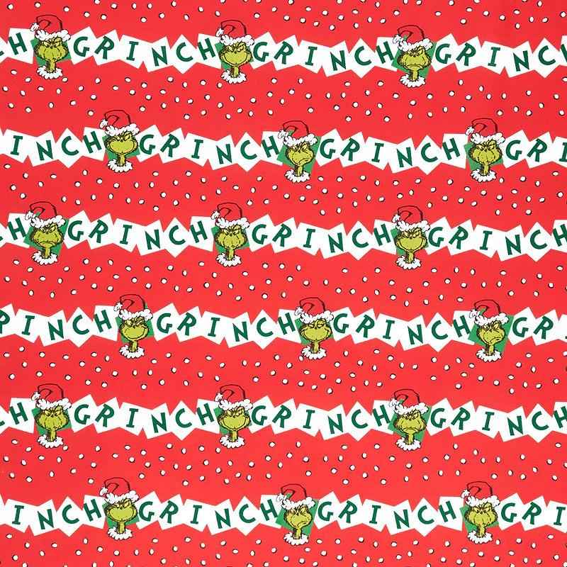 How the Grinch Stole Christmas - Grinch Stripe Holiday | Fabric Design Treasures