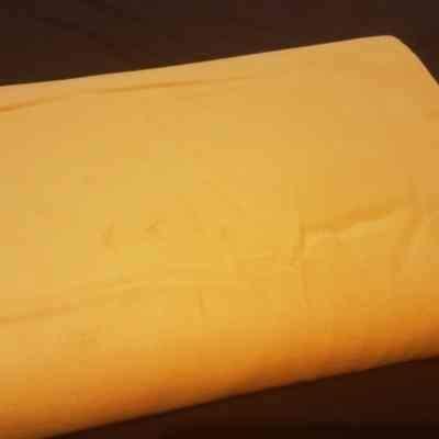 Lush VELVETEEN Fabric in Grellow (Yellow)