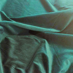 Lush VELVETEEN Fabric in Solid Bottle Green | Fabric Design Treasures