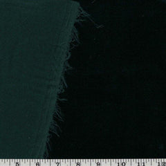 Lush VELVETEEN Fabric Wholesale in Solid Hunter Green