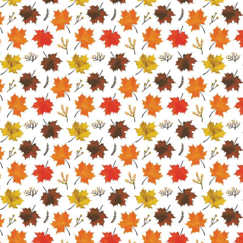 Maple Foliage, Canadian Boreale Forest Collection | Fabric Design Treasures
