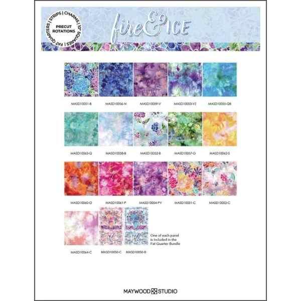 Maywood Studio Fire & Ice Quilt Kit KIT-MASFIR