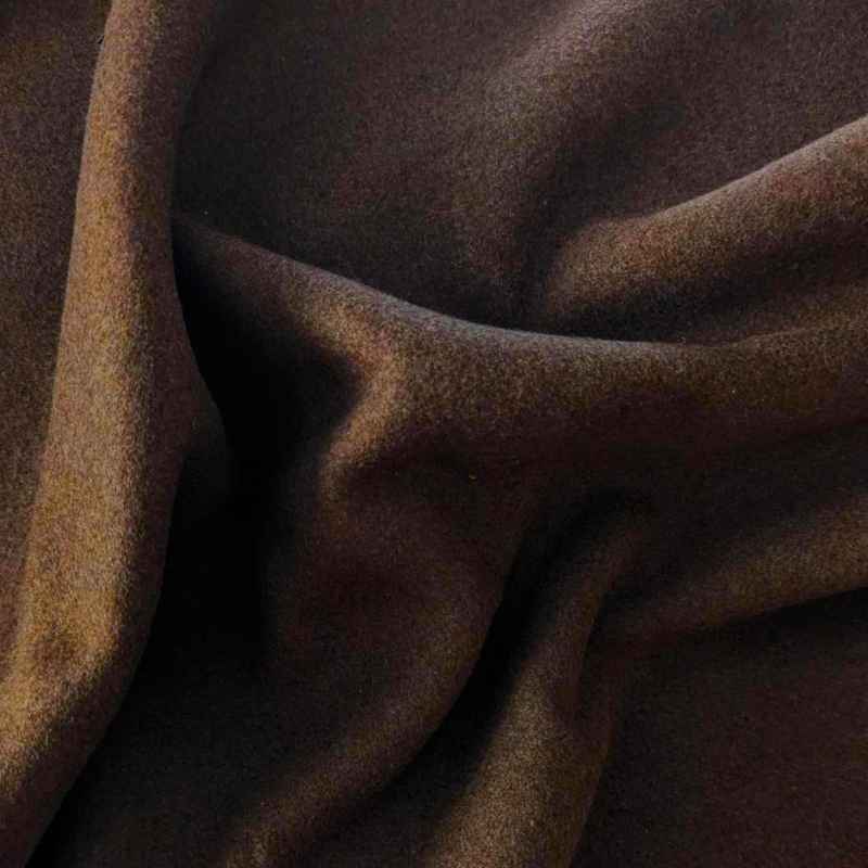 Melton Wool in Brown