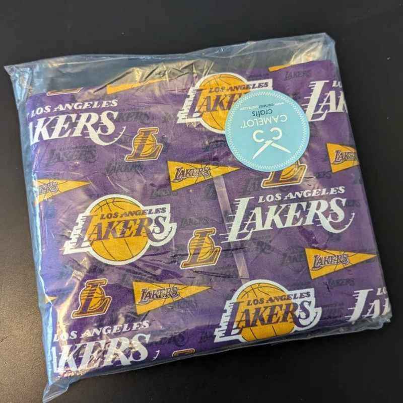 NBA - Los Angeles Lakers Cotton - Fabric Design Treasures
