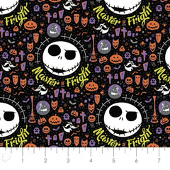 Nightmare Before Christmas Frightful Halloween | Fabric Design Treasures