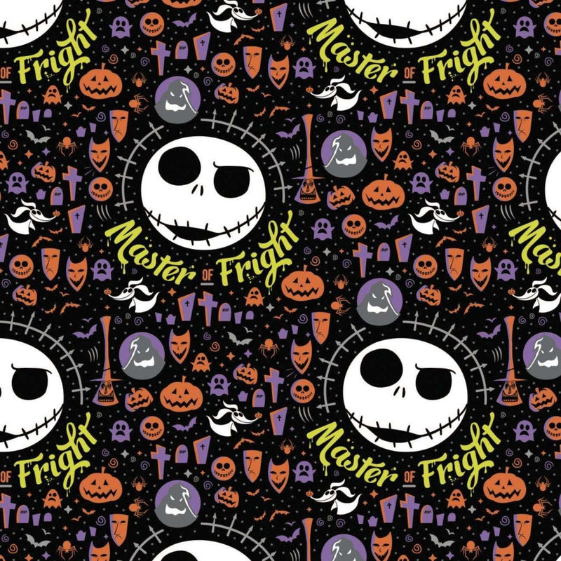 Nightmare Before Christmas Frightful Halloween | Fabric Design Treasures