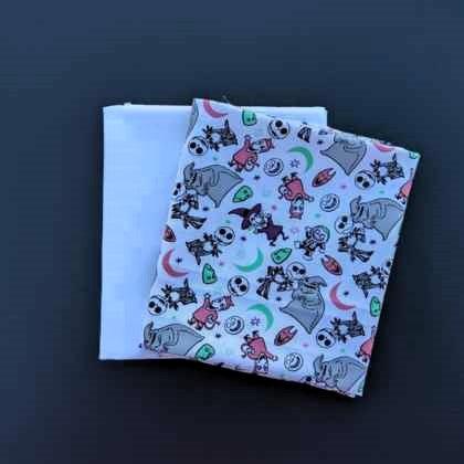 Nightmare Before Christmas Six Piece Fat Quarter Bundle | Fabric Design Treasures