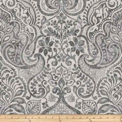 NOBLE Stof France 100% Linen Noble Gris/Fond Linen Fabric | Fabric Design Treasures