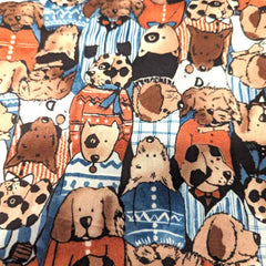 Packed Dog Laminated Waterproof PUL Fabric | Fabric Design Treasures