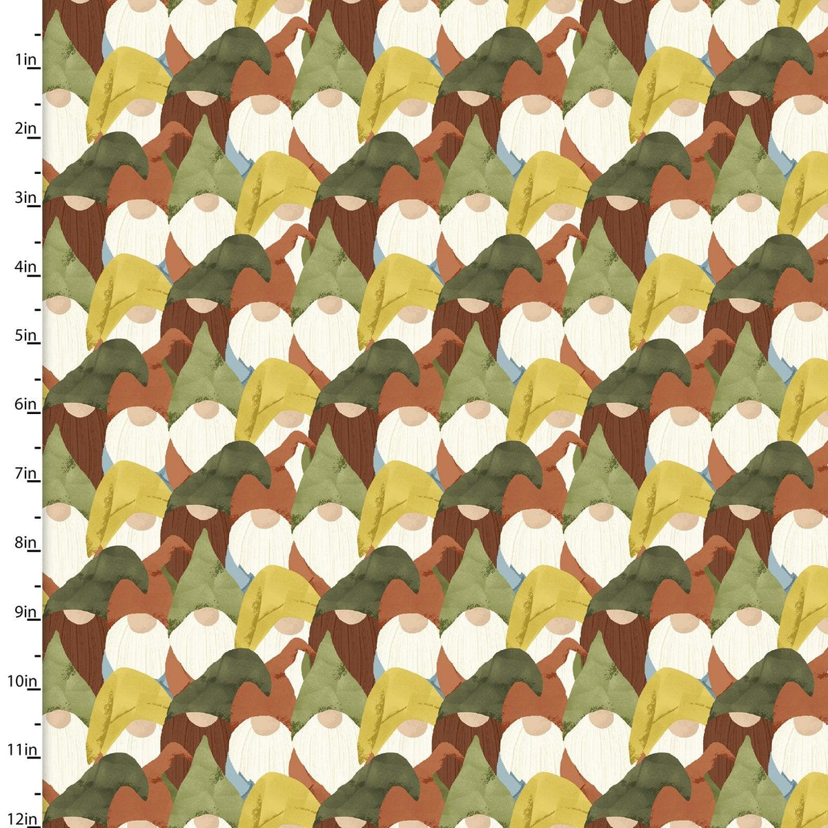 Packed Gnome, You Light My Way Gnome, 3 Wishes Digitally Printed | Fabric Design Treasures