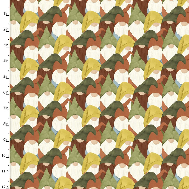 Packed Gnome, You Light My Way Gnome, 3 Wishes Digitally Printed | Fabric Design Treasures