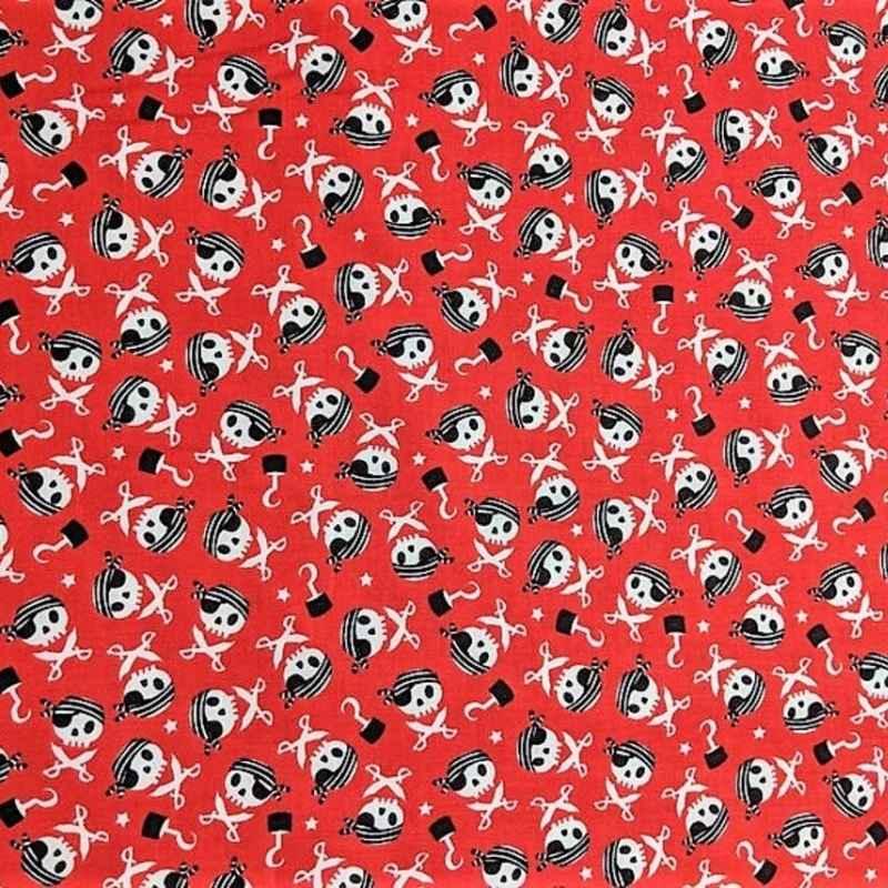 Pirate Fabric, Jolly Roger Fabric, Skulls Fabric | Fabric Design Treasures