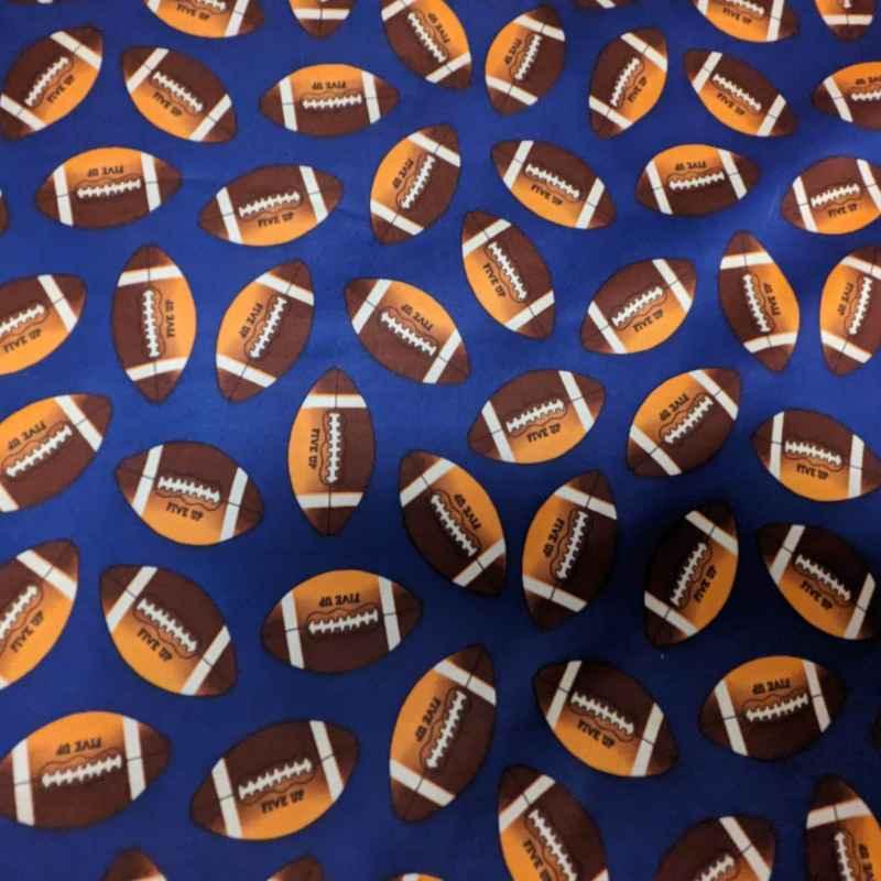 PUL Fabric, Football PUL Laminated Waterproof | Fabric Design Treasures