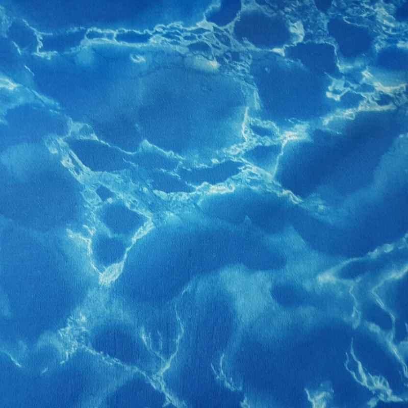 PUL Fabric, Laminate fabric PUL, Blue Ocean Water Effect | Fabric Design Treasures
