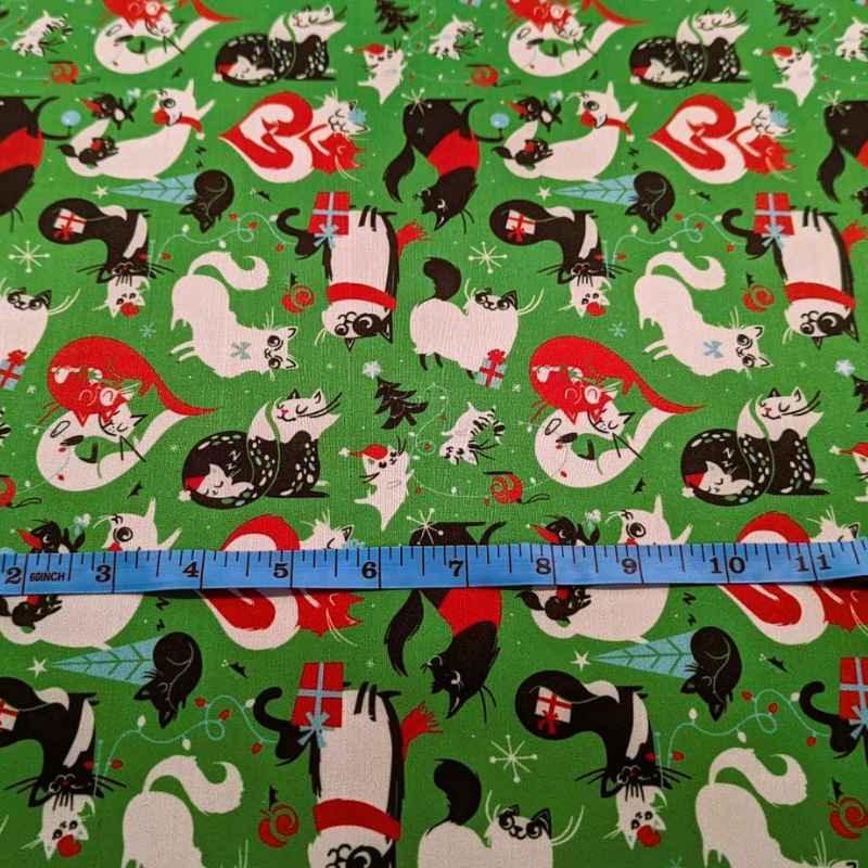 PUL fabric, Laminated fabric, Fancy Cats | Fabric Design Treasures