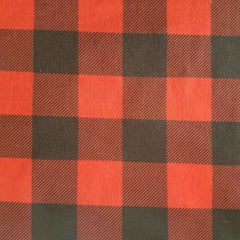 PUL Terry Sandwhich Fabric in Mini Buffalo Plaid | Fabric Design Treasures