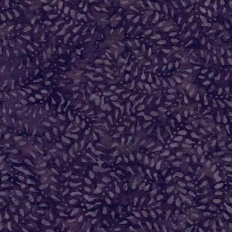 Purple in the Fantasy Collection Tonga Batik fabric | Fabric Design Treasures