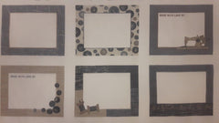 Quilt Labels, Quilt Panel Label fabric | Fabric Design Treasures