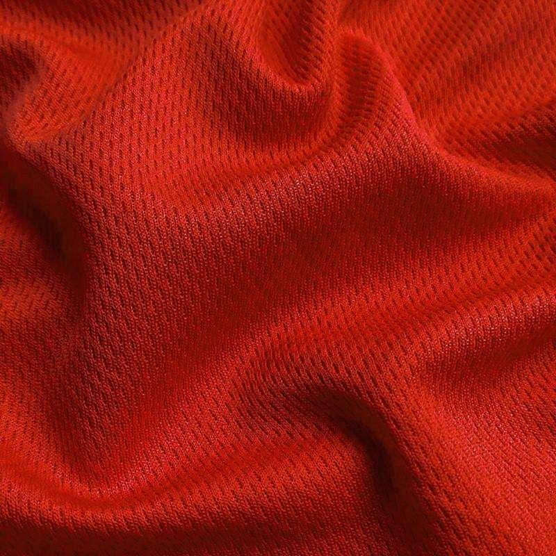 Red AWJ, Athletic Wicking Jersey Rice Mesh Fabric | Fabric Design Treasures