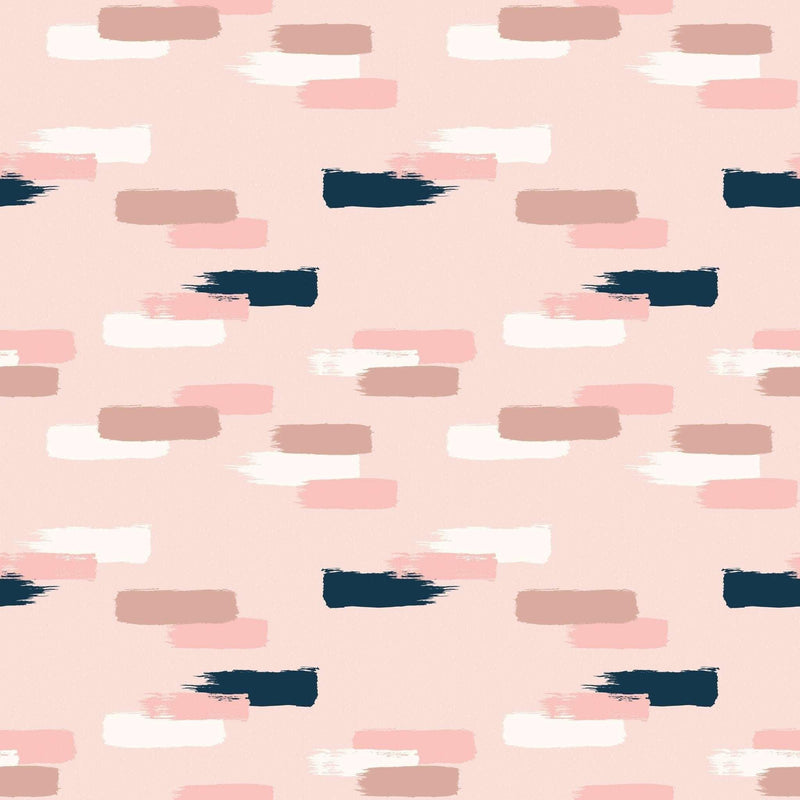 Riley Blake Designs Blush Strokes Sparkle Pink My Minds Eye | Fabric Design Treasures