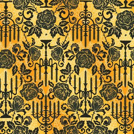 Robert Kaufman Wishwell Totally Twilight Glitter Fabric | Fabric Design Treasures