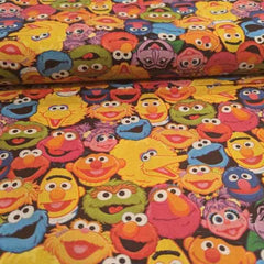 Sesame Street, Quilting Cotton fabric | Fabric Design Treasures