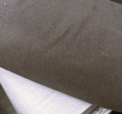 Smoke 100% cotton FLANNEL solid, Dark Grey | Fabric Design Treasures