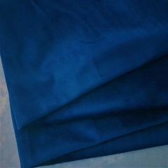 Solid Royal Blue Italian Velvet Deluxe | Fabric Design Treasures
