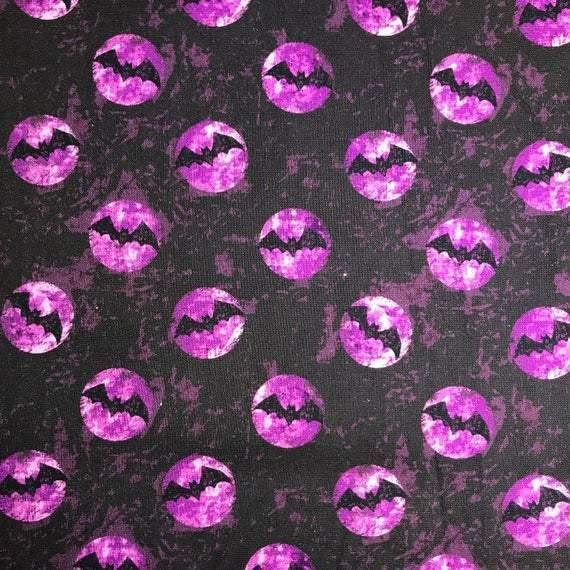 Springs Creative Halloween Bats Dots | Fabric Design Treasures