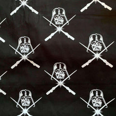 Star Wars Darth Vader Glow-in-the-Dark Fabric 1 Yard Precut | Fabric Design Treasures