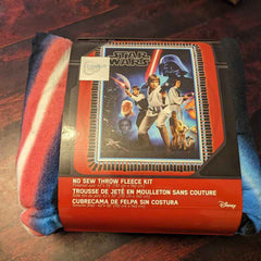 Star Wars No Sew Fleece Throw Kit, 48" x 60" | Fabric Design Treasures