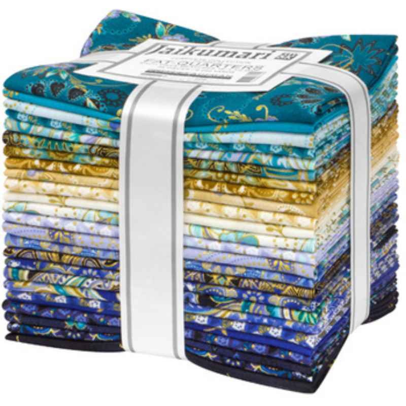 Studio RK Jaikumari Fat Quarter Bundle, 25 pieces | Fabric Design Treasures