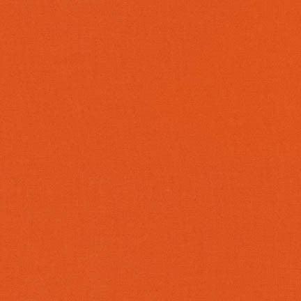 Superluxe Poplin - Half Yard, Carrot #45 - Robert Kaufman | Fabric Design Treasures